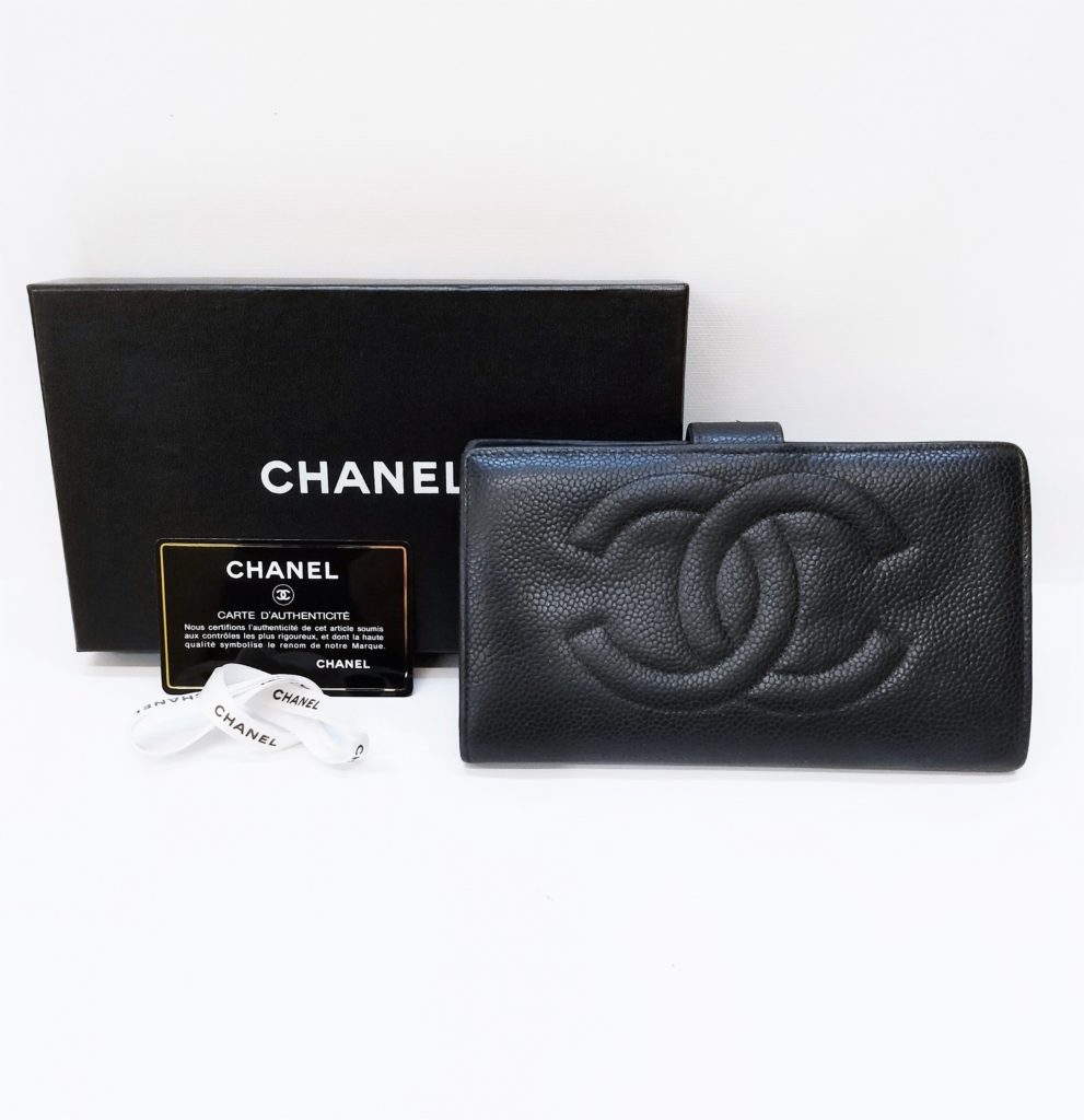 ブランド,シャネル,財布,キャビアスキン