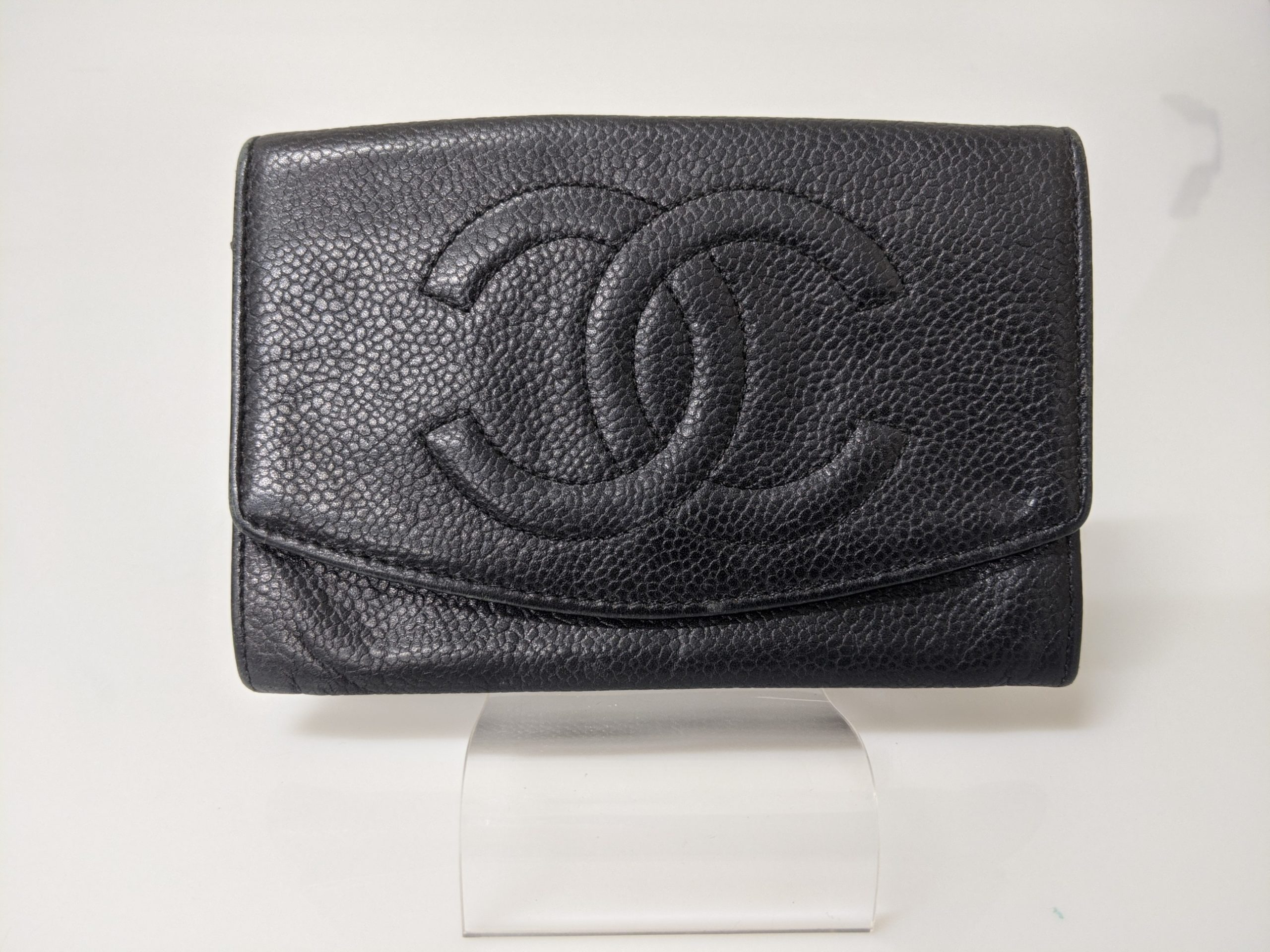 CHANEL シャネル 財布 キャビアスキン - 買取実績 | 【買取専門店 源】金・プラチナ・ブランド品・切手・金券・酒など高価買取実施中！