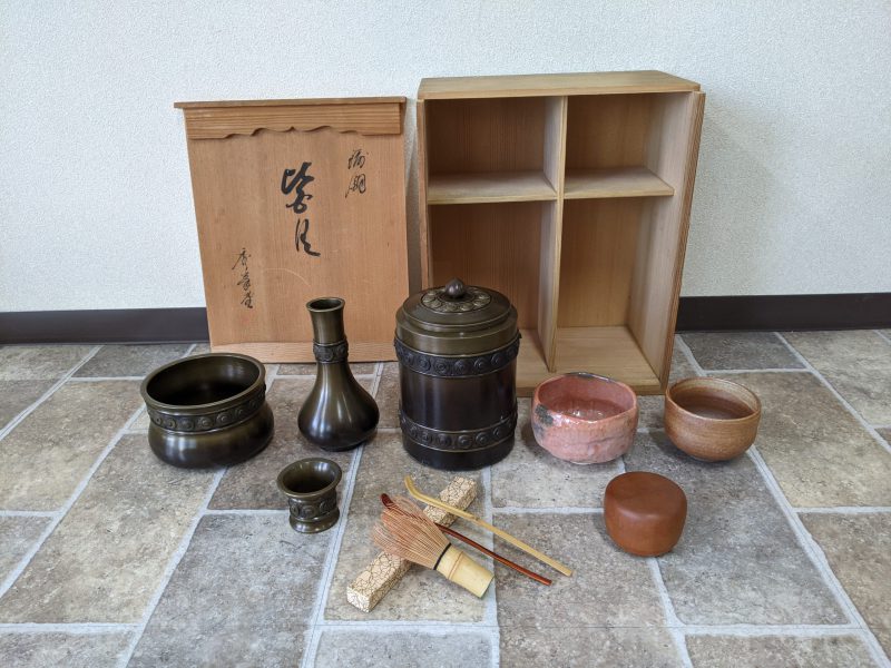 お茶道具,お茶, 茶会