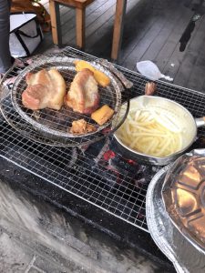 ＢＢＱ,燻製,キャンプ