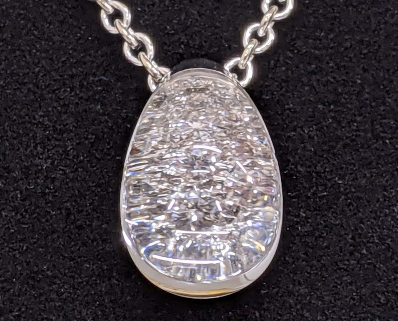 カルティエ ミスト クリスタル ダイヤモンド ネックレス K18YG イエローゴールド CARTIER カルティエ ミストクリスタル ネックレス 18金 K18イエロー