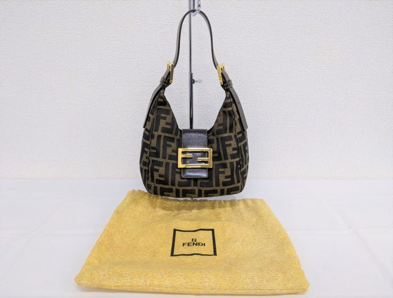 FENDI,ミニマンマバケット,ズッカ柄