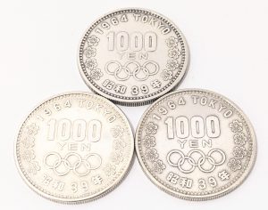 オリンピック1000円銀貨をお買取りさせて頂きました！　買取専門店 源　八千代台店