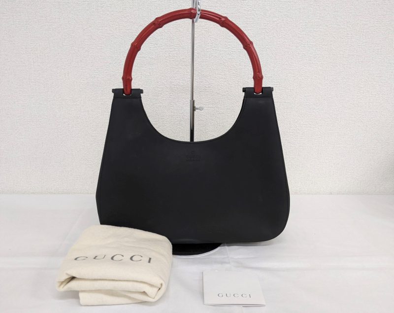 GUCCI　グッチ　バンブー　ハンドバッグ