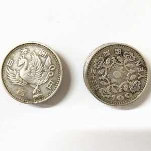 銀貨 古銭 通貨 鳳凰 100円