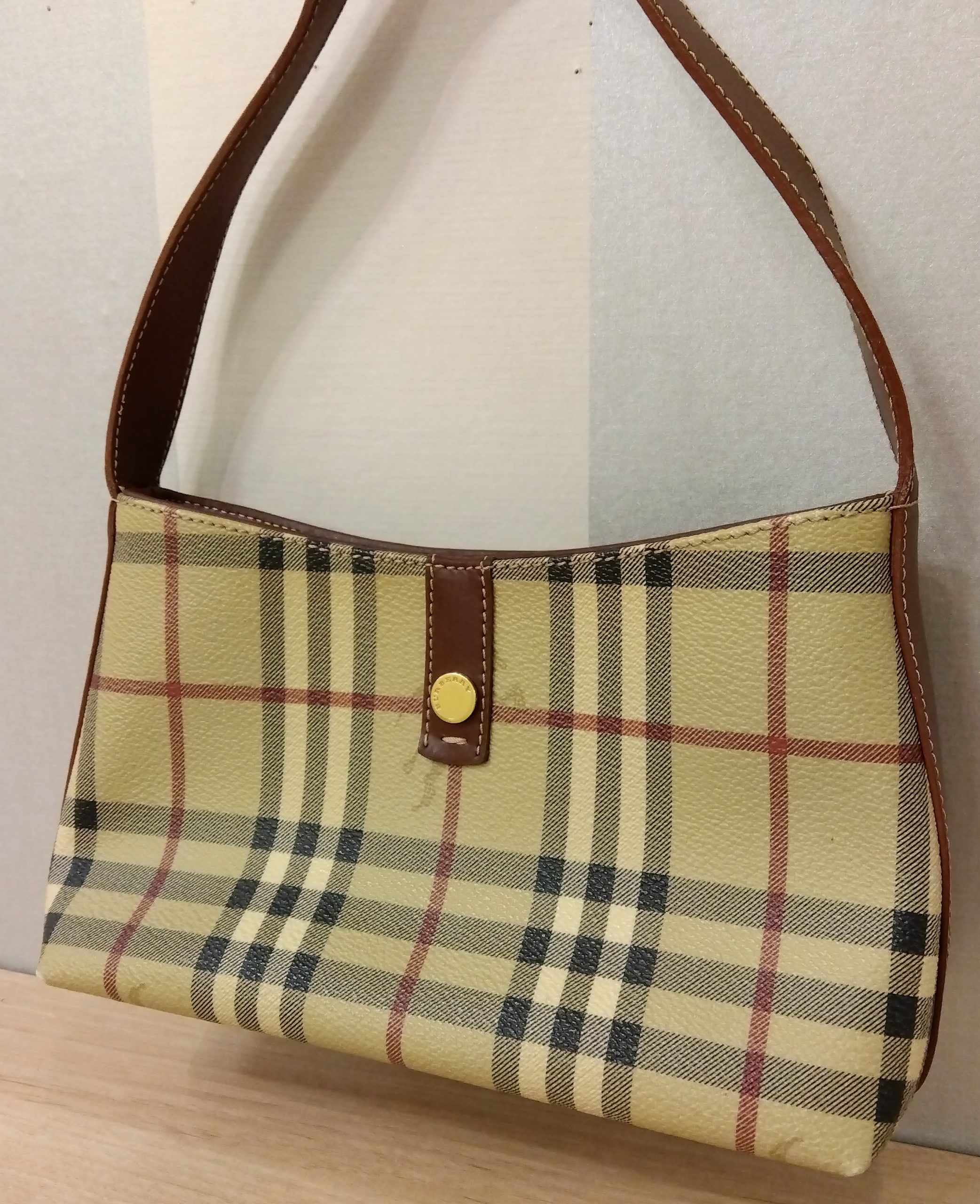 Burberry,バーバリー,ハンドバッグ,ブランドバッグ,チェック