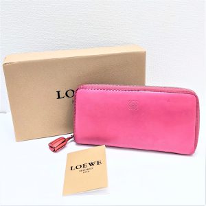 LOEWE、ロエベ、ラウンドジップウォレット、長財布