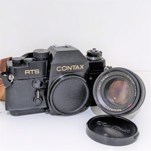 CONTAX、RTS、一眼レフフィルムカメラ、CarlZeissPlanar1.4/50T＊、レンズ、
