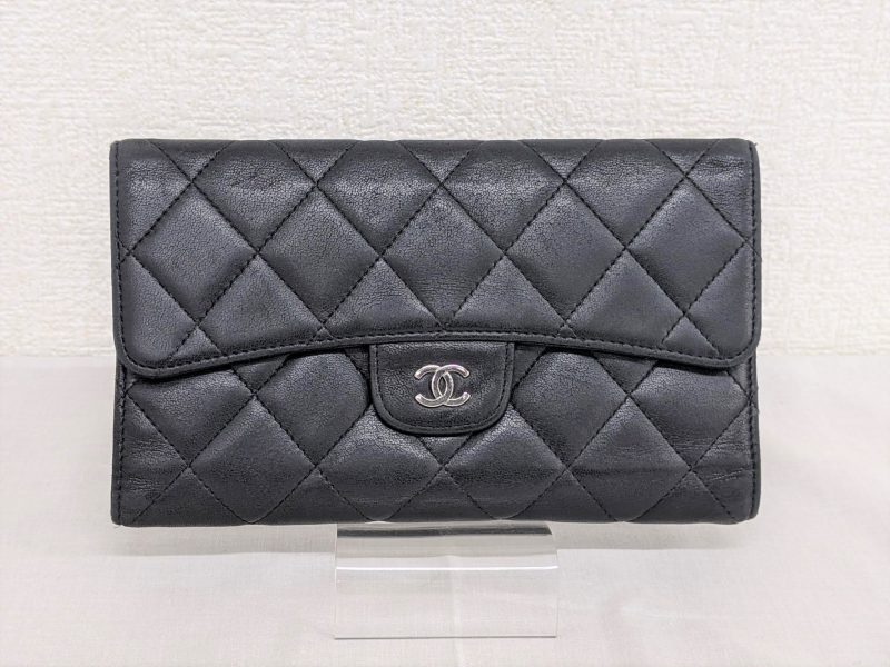 CHANEL,マトラッセ,長財布