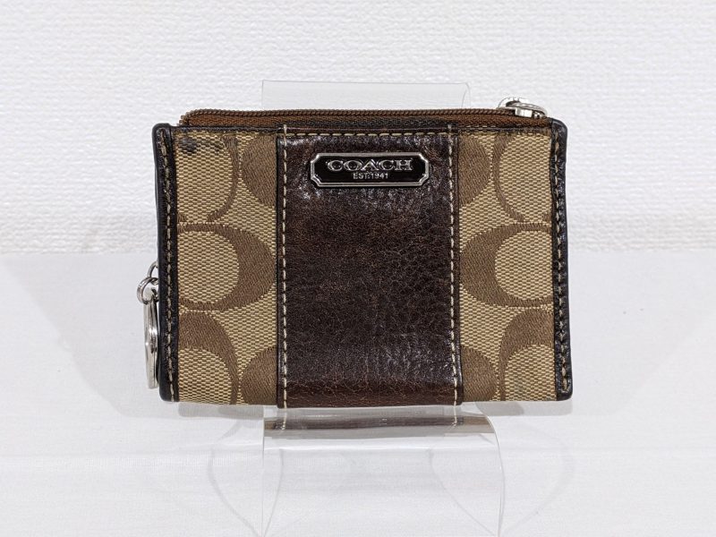 COACH,コインケース,シグネチャー