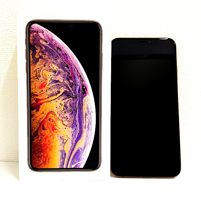 iPhoneXs,MAX,256GB,ゴールド