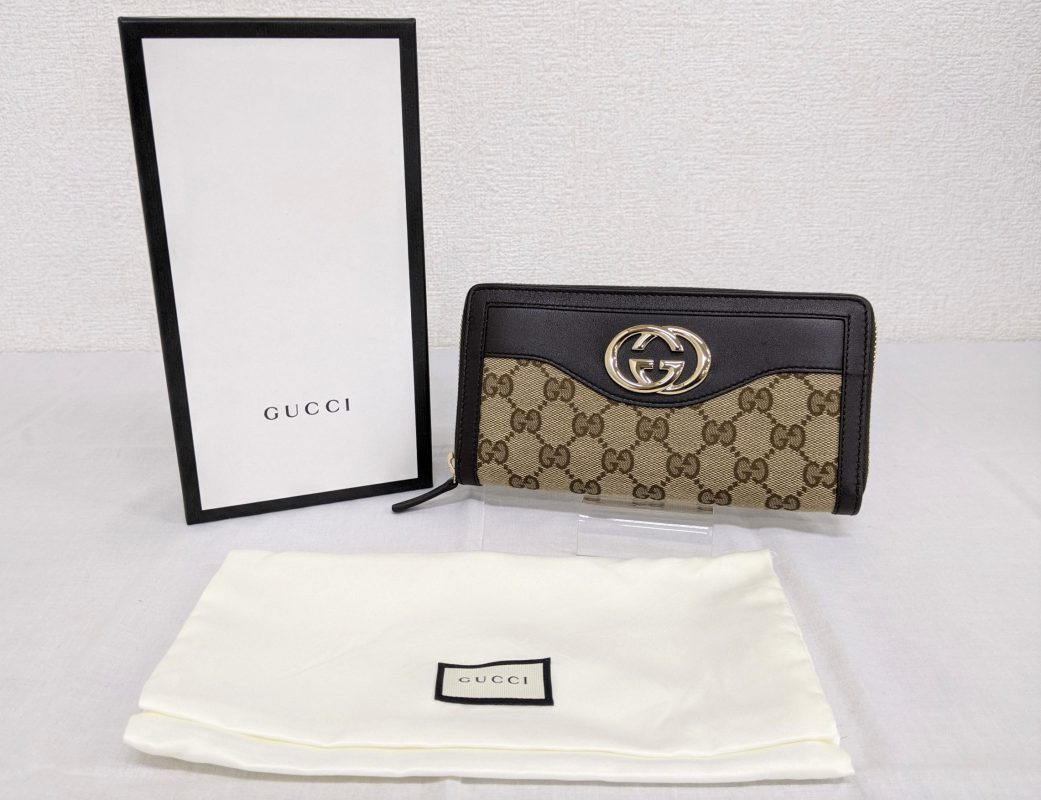 GUCCI,財布,GGキャンバス