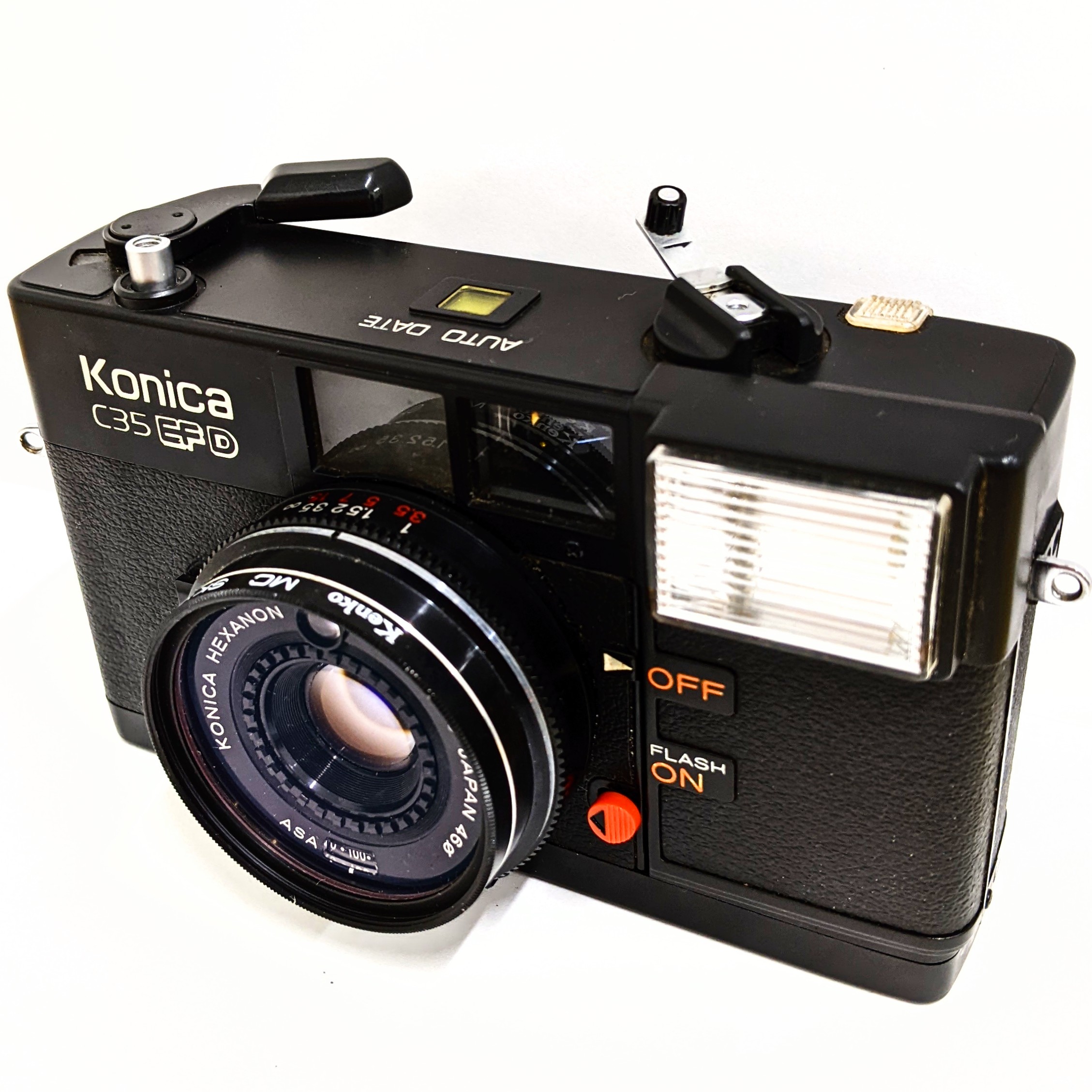 KONICA,コニカ,C35,EFD,HEXANON,38mm,f2.8,フィルムカメラ