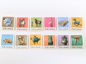 中国切手,バラ,コレクション