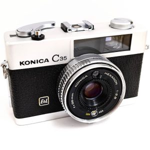 KONICA コニカ C35 E&L　f=38mm 1:2.8　フィルムカメラ