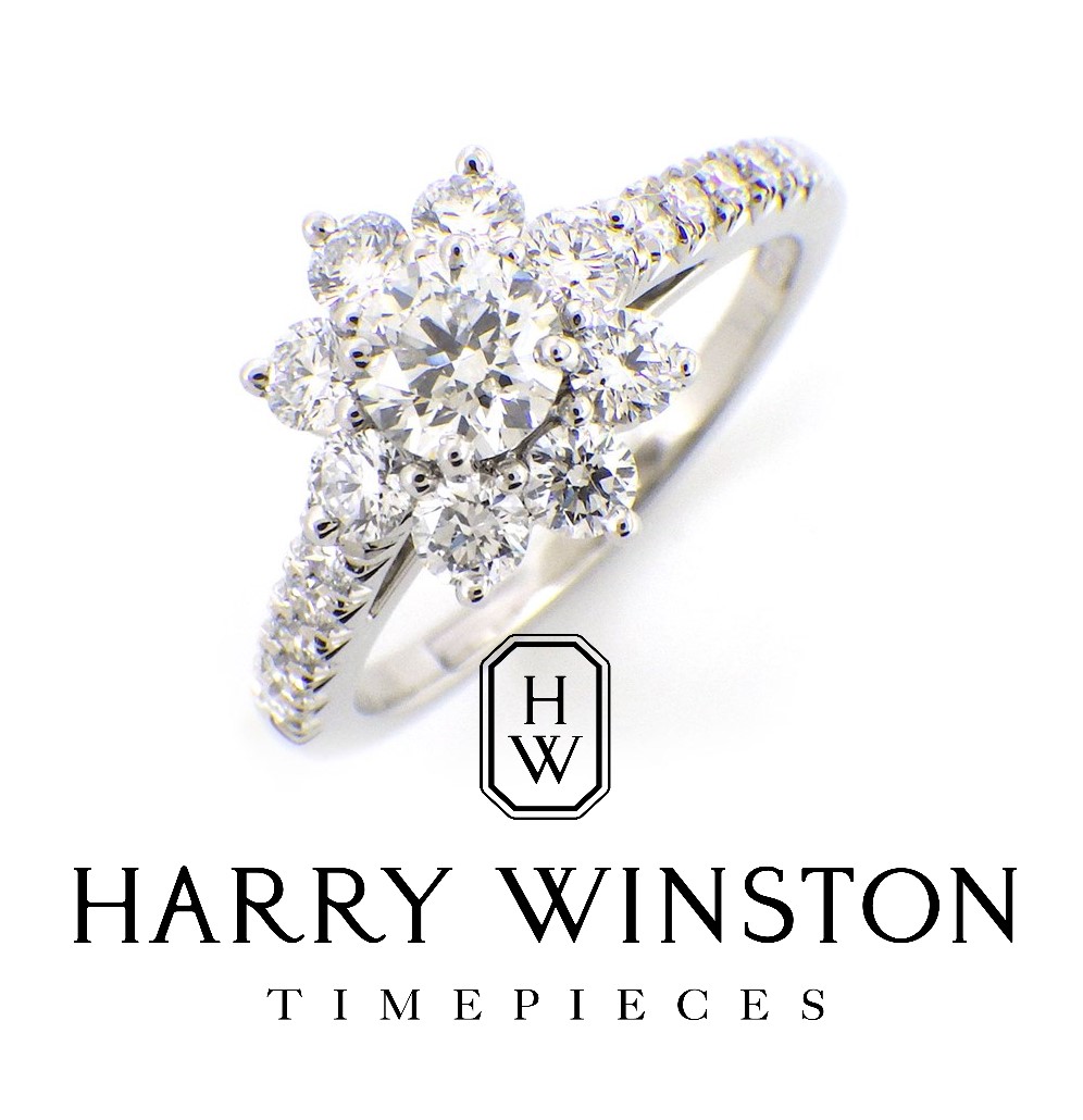 ダイヤモンド,リング,HARRY WINSTON