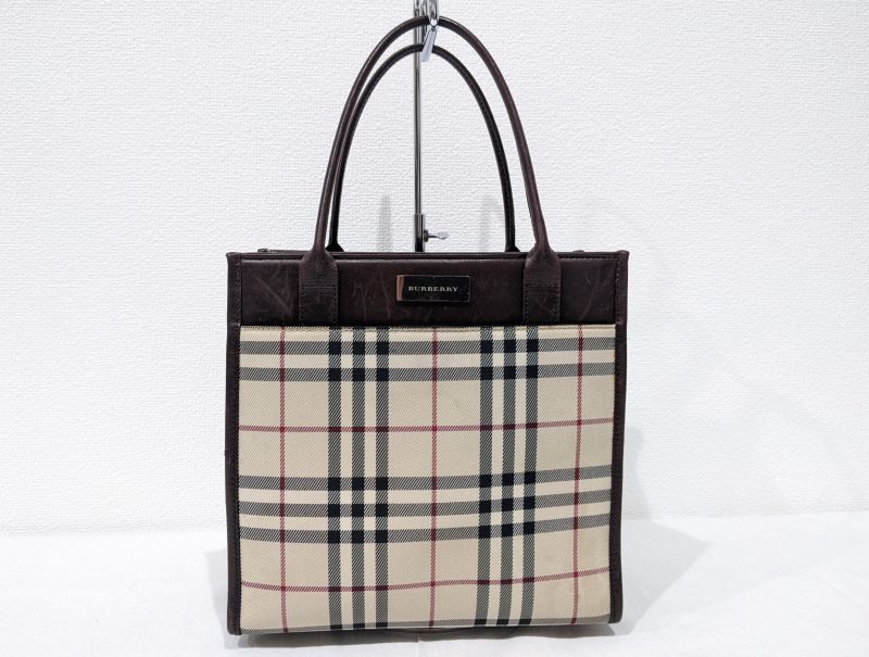 BURBERRY,ノバチェック,ハンドバッグ