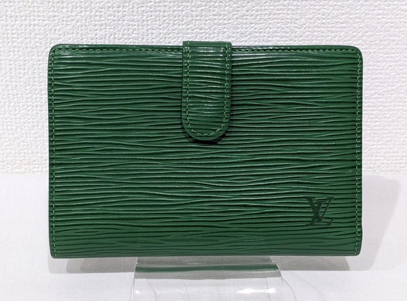 LV,財布,ボルネオグリーン