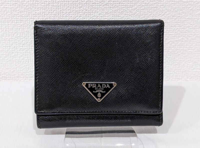 PRADA,サフィアーノ,三つ折り財布