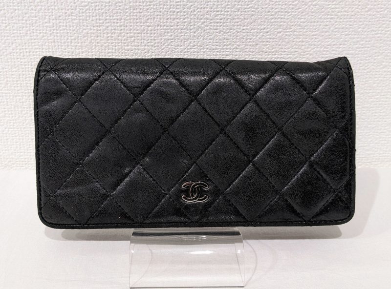 CHANEL,マトラッセ,長財布