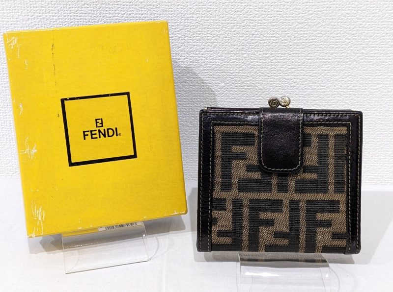 FENDI,ズッカ柄,がま口