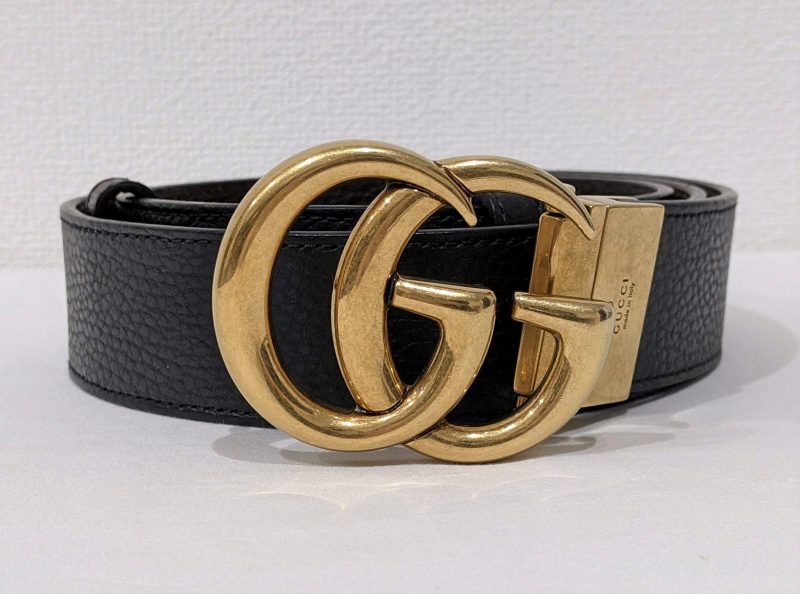 GUCCI,ベルト,ダブルGバックル