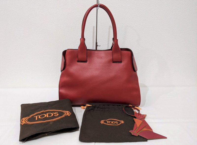 TOD'S,ハンドバッグ,キツネチャーム