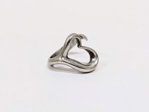Tiffany,オープンハートリング,シルバー