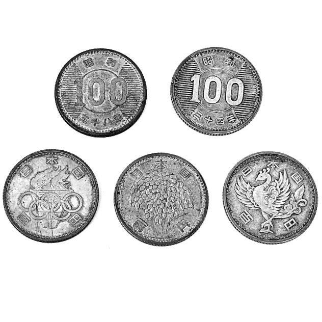 銀貨,記念硬貨,100円