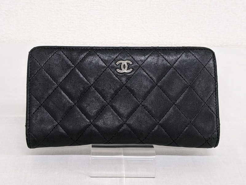 CHANEL,マトラッセ,長財布