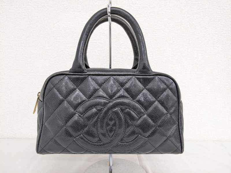 CHANEL,ミニボストンバッグ,マトラッセ