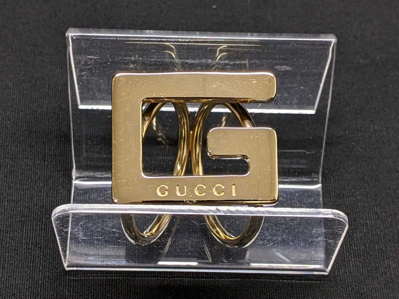 GUCCI,スカーフリング,Gマーク