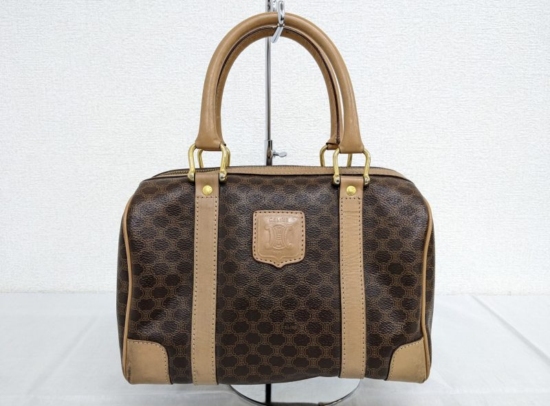 CELINE,マカダム柄,ミニボストン