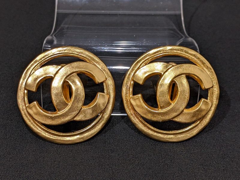 CHANEL,イヤリング,ココマーク