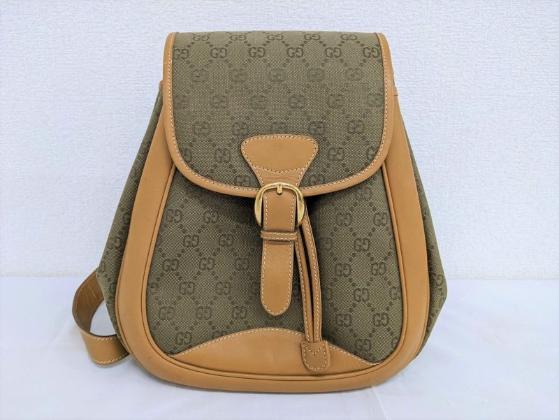 GUCCI,GGキャンバス,リュック