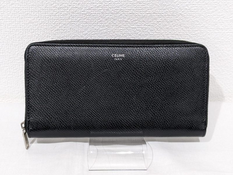 CELINE,長財布,ブラック
