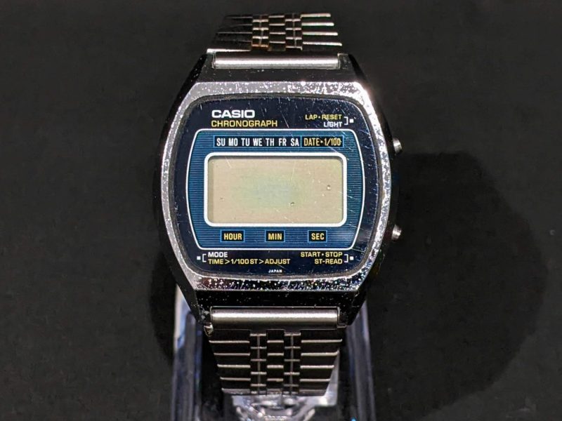 CASIO,クロノグラフ,デジタル