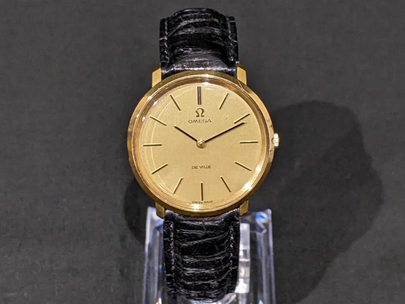 OMEGA,手巻き,DE VILLE