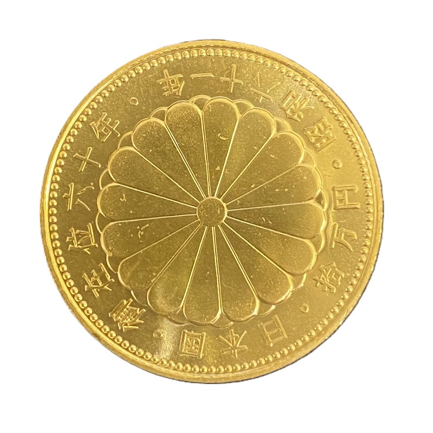 10万円金貨,天皇陛下御在位,24金
