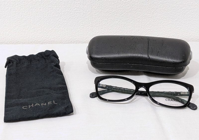 CHANEL,メガネ,ブラック