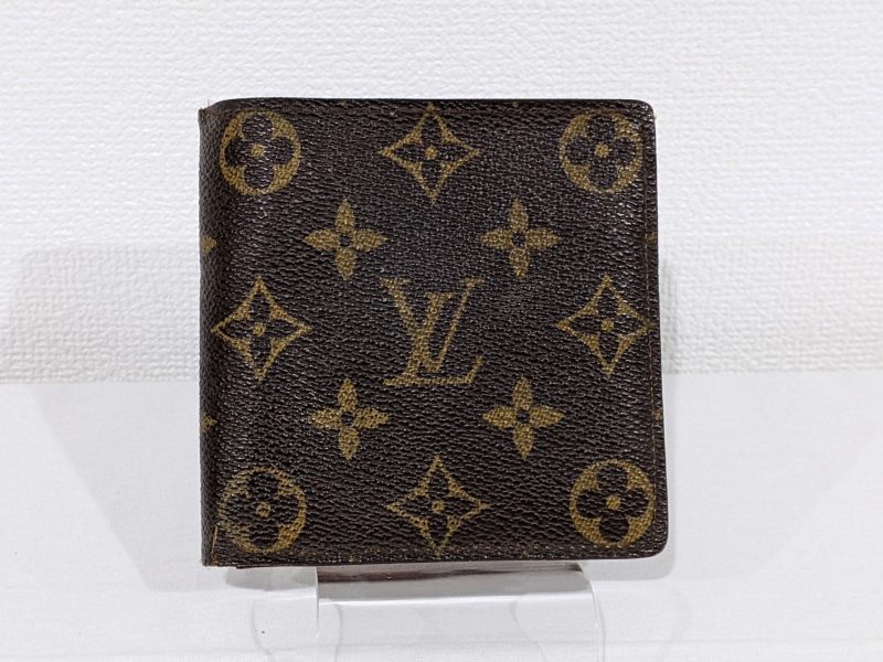 LV,二つ折り財布,モノグラム