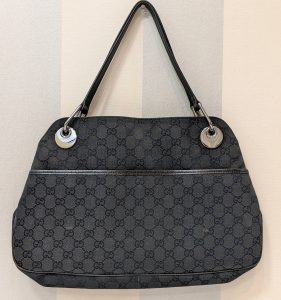 GUCCI,グッチ,トートバッグ,ハンドバッグ,ショルダーバッグ,ブランドバッグ,ブランド小物,ブランド財布,GGキャンバス,レザー,ブラック,黒,シンプル,レディース