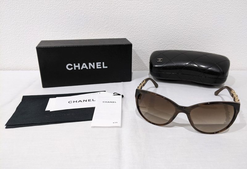 CHANEL,サングラス,ブラウン系