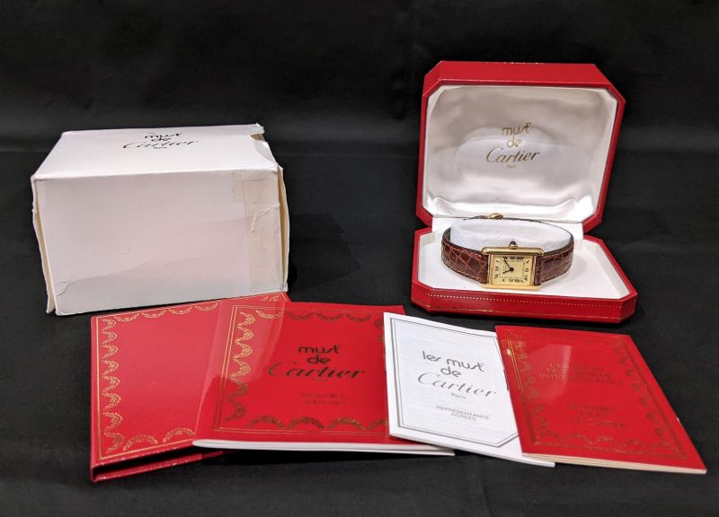 Cartier,マストタンク,時計