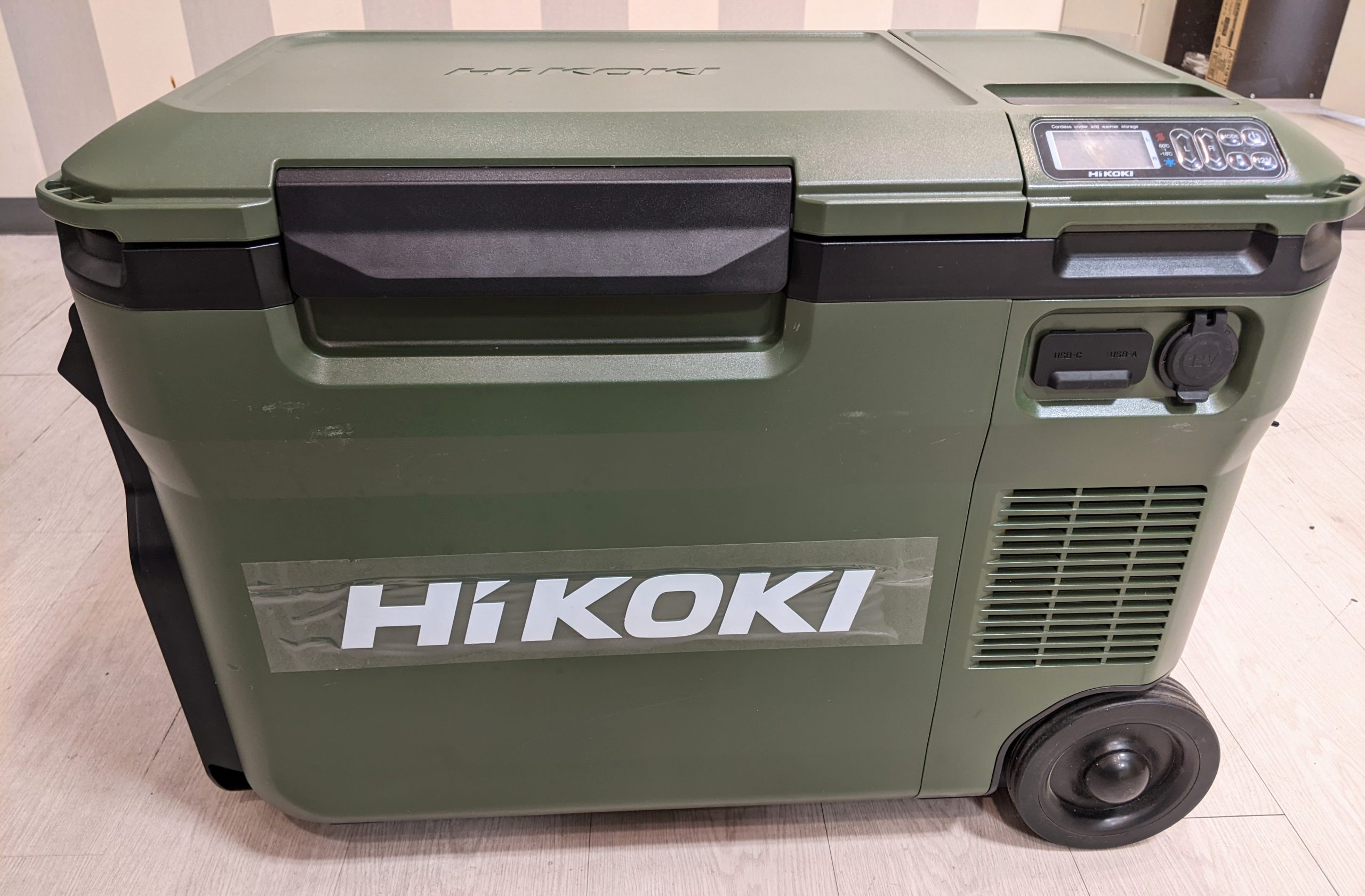木更津,君津,袖ヶ浦,市原,富津,買取,源,HIKOKI,ハイコーキ,コードレス冷温庫,UL18DBA,キャンプ,飲み物,飲料,保管,災害グッズ,緊急用,温蔵,冷蔵,バッテリー式,アウトドア,