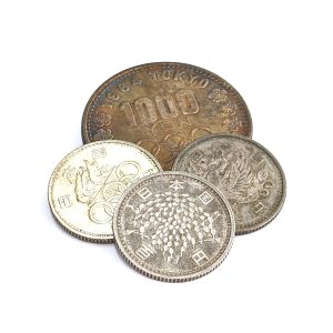 100円, 銀貨, 古銭
