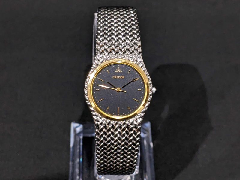 SEIKO,クレドール,18KTベゼル