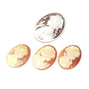 カメオ,ブローチ,アクセサリー