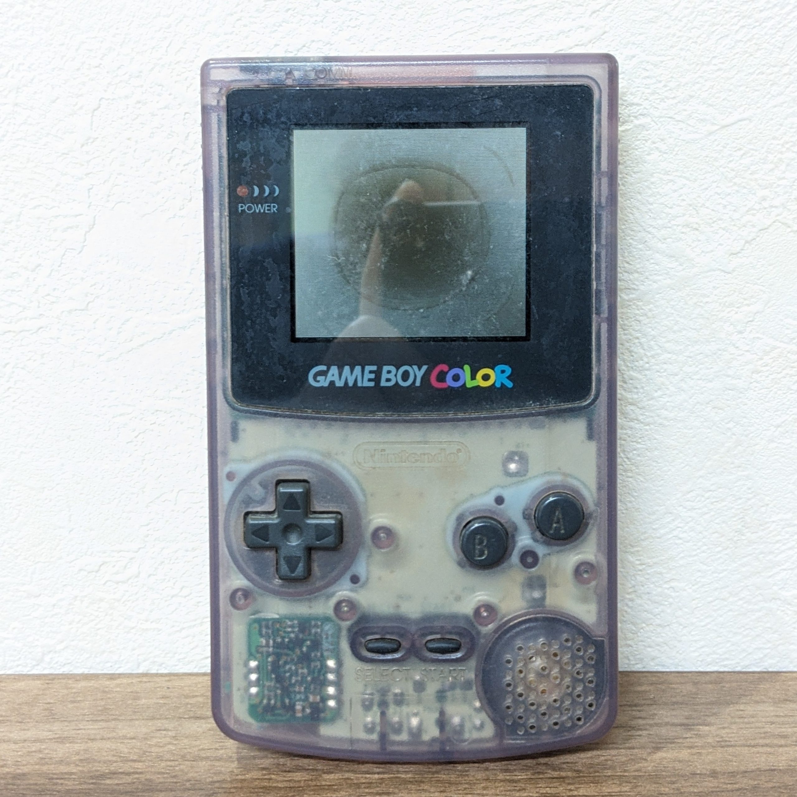ゲームボーイカラー,クリアパープル,ゲーム機