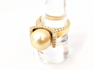 K18,パール,リング